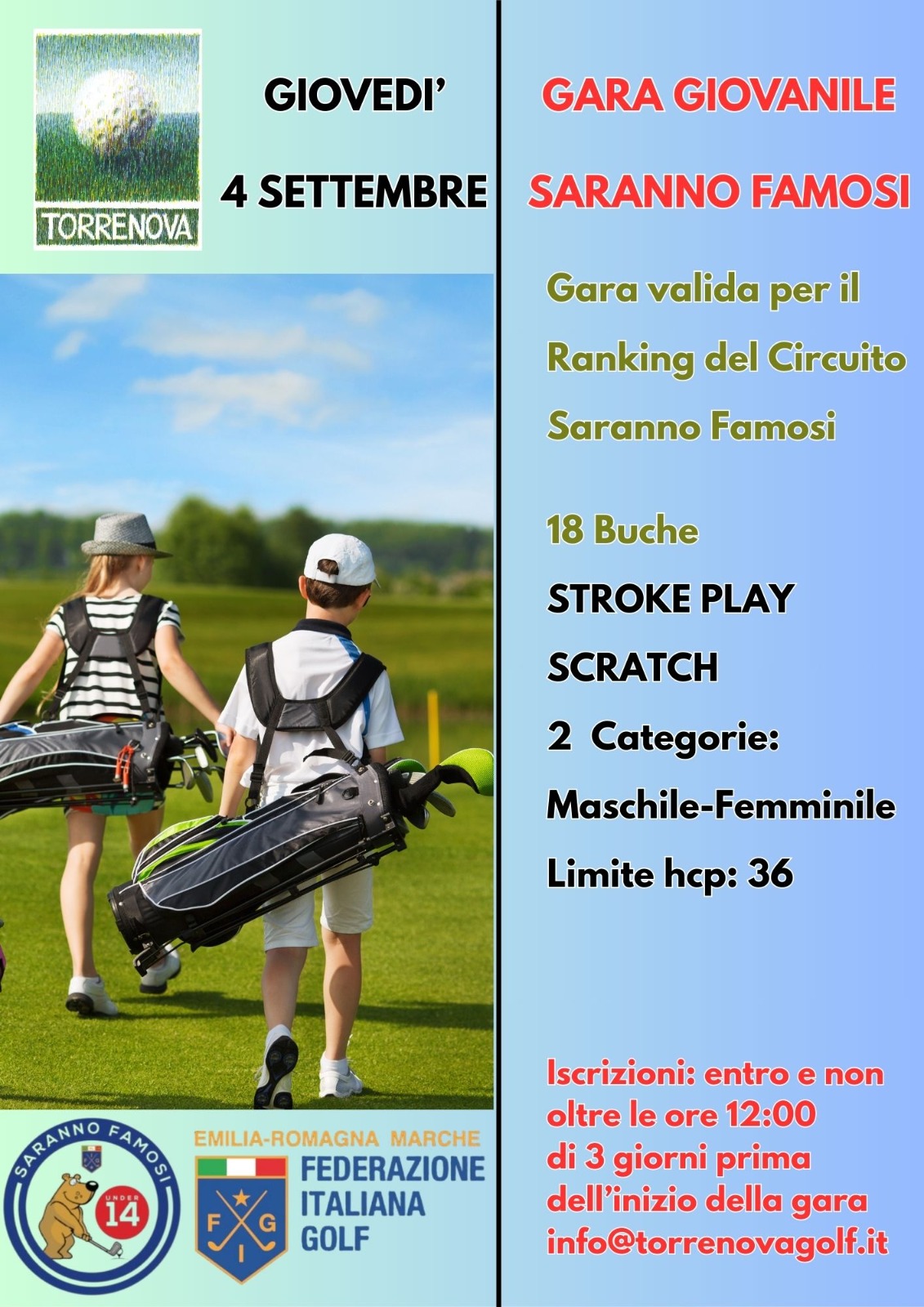 CIRCUITO SARANNO FAMOSI - TORRENOVA