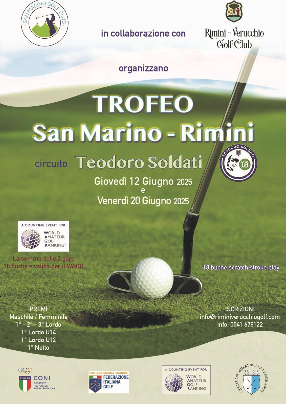 GARE GIOVANILI U18 TROFEO SAN MARINO - RIMINI CIRCUITO TEODORO SOLDATI