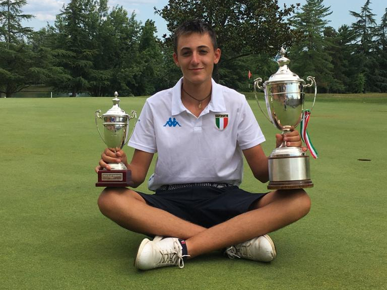 Luca Cavalli, Campione Italiano Cadetto 2021